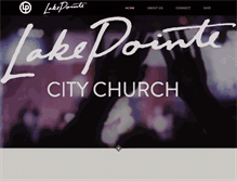 Tablet Screenshot of lakepointefamily.com